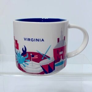 Virginia Starbucks mug You are here Series 14 oz